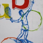 Décoration pour le Tennis Club de Sommerviller par Hyperactivity