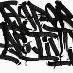 Calligraphie réalisée au calame et à l'encre de Chine par Hyperactivity