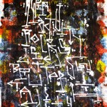 Brutality, peinture abstraite expérimentale