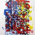"Ghetto Defendant", tirage artisanal de 12 estampes sérigraphiées, Hyperactivity Rocks