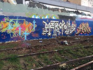 Metropolis, graffiti peint par Hyperactivity à Nancy le 29 décembre 2016