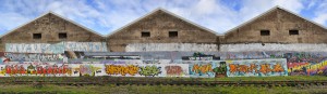 Panorama d'Alexandre Laversin du graffiti Hyperactivity