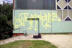 "Submarine", graffiti peint à Nancy par Hyperactivity Rocks le 2/7/2016