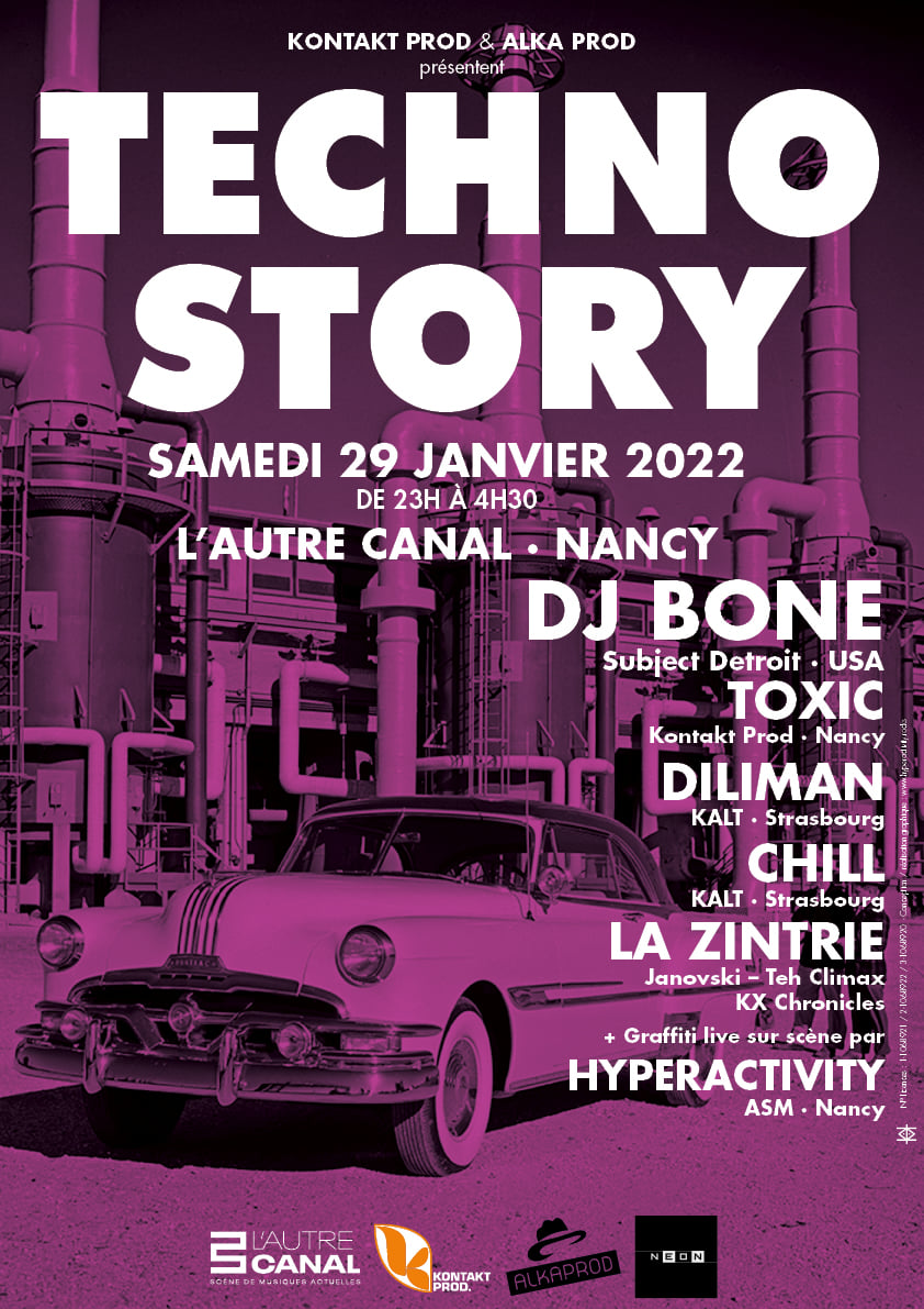 Techno Story 2021 L'Autre Canal Nancy